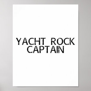 Yacht Sten kapten Funny Boat Sailor Party Gift-ID Poster