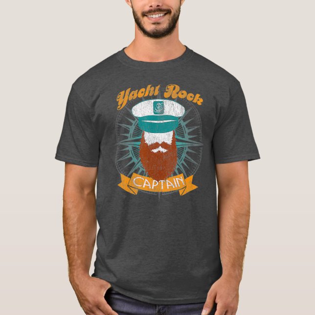 Yacht Sten kapten Party Boat Drinking T Shirt (Framsida)