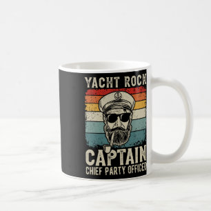 Yacht Sten kapten Pontoon Boat Party Sailor Boati Kaffemugg
