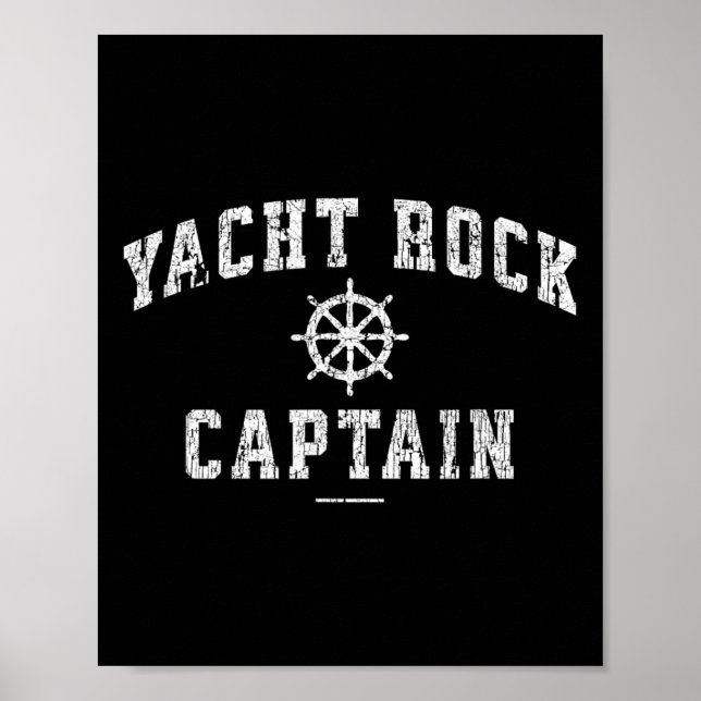 Yacht Sten kapten Poster (Framsidan)