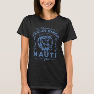 Yacht Sten Party Nauti Motor Boat Kapten Kärlek mo T Shirt
