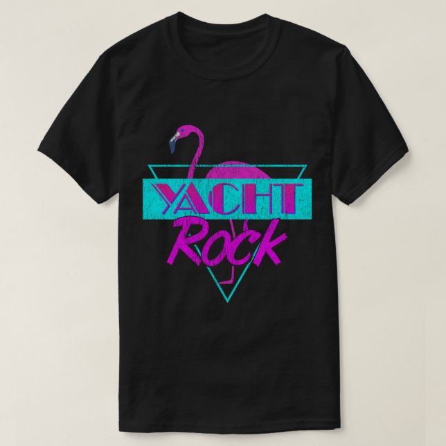 Yacht Sten Retro Flamingo Essential T-Shirt (Design framsida)
