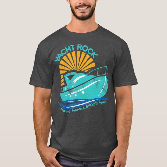 Yacht Sten Skapar Amerika jämnt igen Party T Shirt (Framsida)