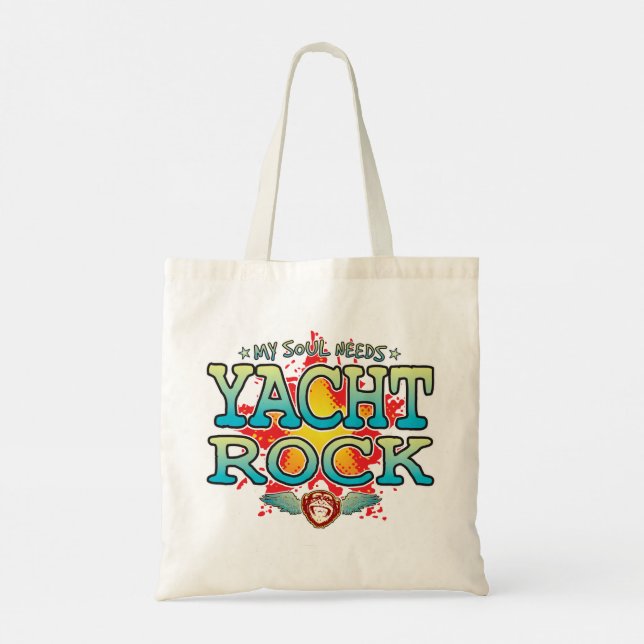 Yacht Sten Soul Tote Bag Tygkasse (Baksida)