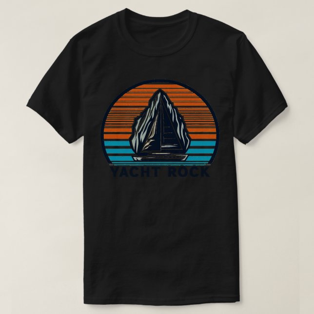 Yacht Sten Vintage design T Shirt (Design framsida)