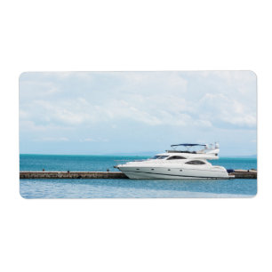 Yacht vid förtöjning fraktsedel