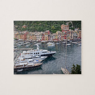 Yachter av Portofino, italien - 8x10 - 110 PC Pussel