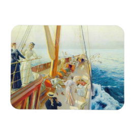 Yachting in Mediterranean Magnet