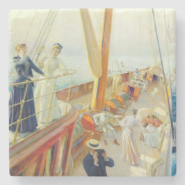 Yachting in the Mediterranean (av J.L. Stewart) Stenunderlägg