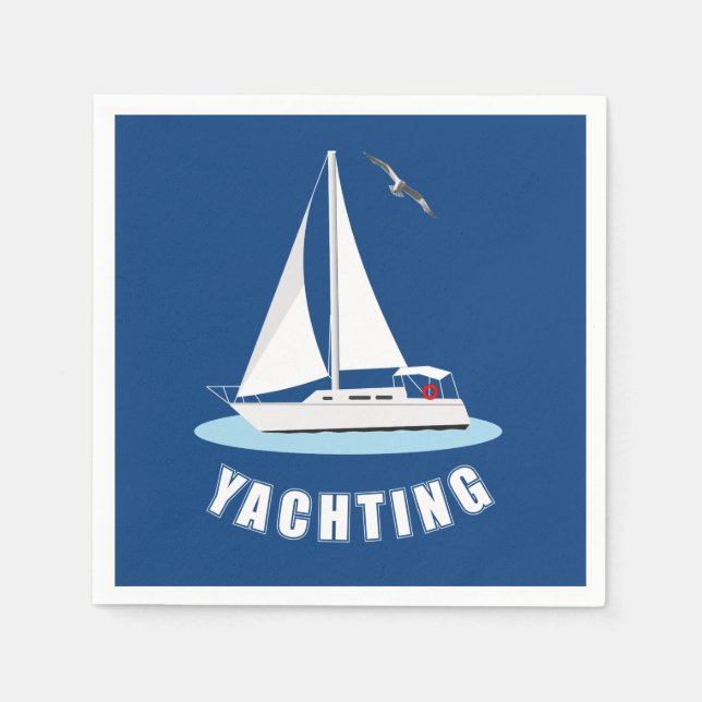 Yachting Pappersservett (Framsidan)