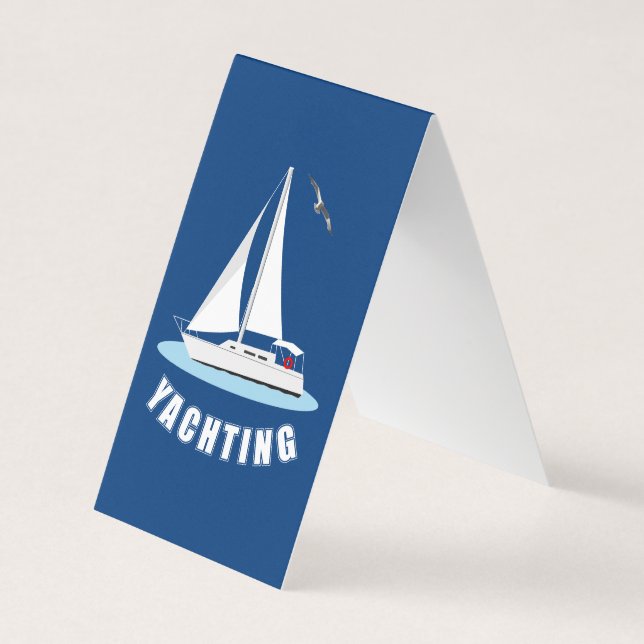 Yachting Visitkort (Framsida)