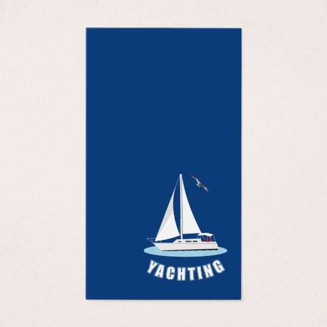 Yachting Visitkort (Framsidan)