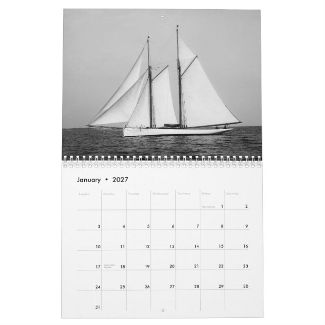 Yachtkalender Kalender (Jan 2027)