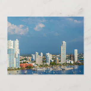 Yachts och Modern Cartagena Vykort