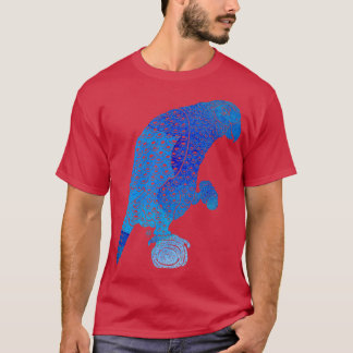 Yaco parrot färg t shirt