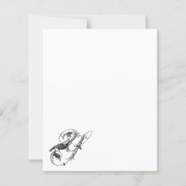 Yacou Bird Vintage Design Italiensk Papper