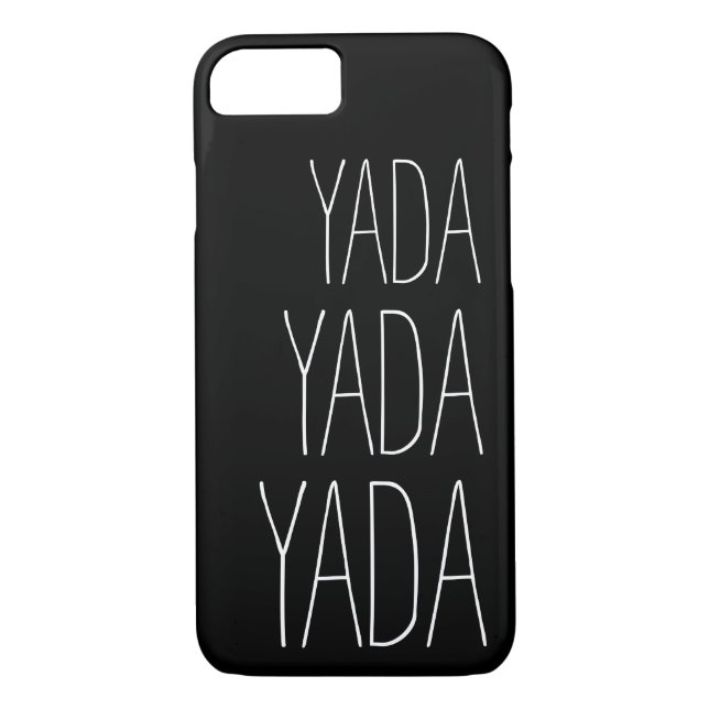 Yada Whimsical Typography Case-Mate iPhone Skal (Baksida)