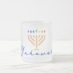 Yada Yahowah Merch, fryst kaffe Mugg