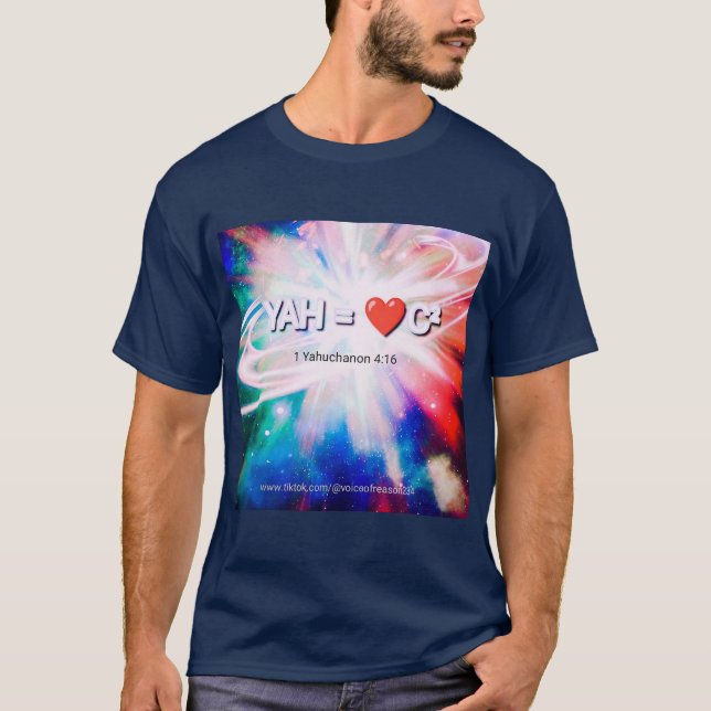 YAH = Heart x C² T-Shirt (Framsida)