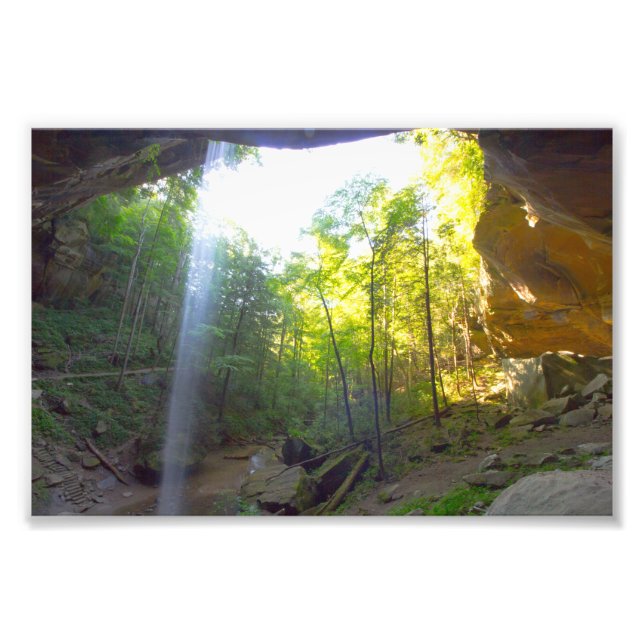 Yahoo Falls, Kentucky Fototryck (Framsidan)