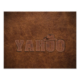 YAHOO westernare stil Fototryck