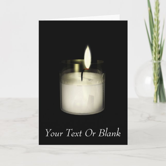 Yahrzeit Kort (Framsida)