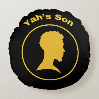 Yahs son Graphic Design Rund Kudde