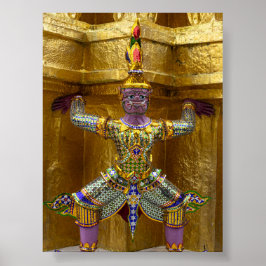 Yahsha-staty i Bangkok Poster