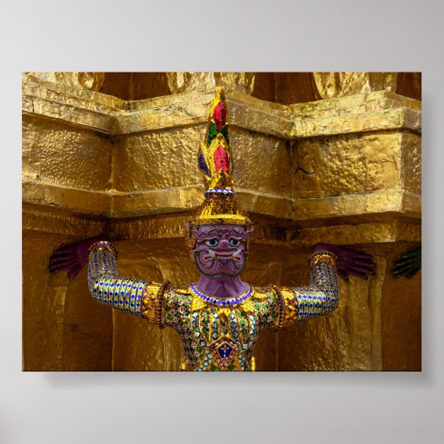 Yahsha-staty i Bangkok Poster (Framsidan)