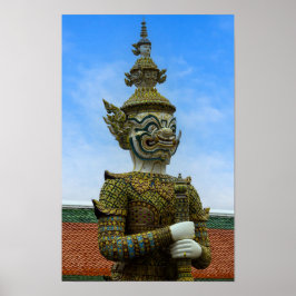 Yahsha-staty i Bangkok Poster