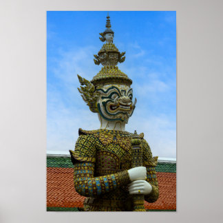 Yahsha-staty i Bangkok Poster