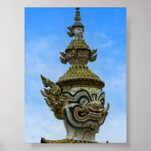 Yahsha-staty i Bangkok Poster
