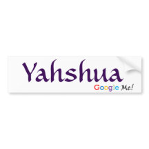 Yahshua - Google mig bildekal