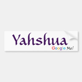 Yahshua - Google mig bildekal