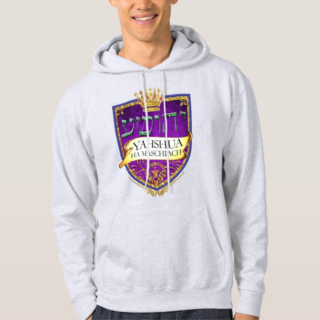 YAHSHUA HA MASCHIACH HOODIE (Framsida)