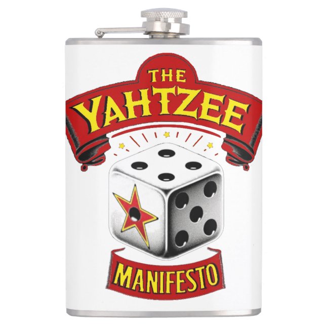 Yahtzee Manifesto-kolven Fickplunta (Framsidan)