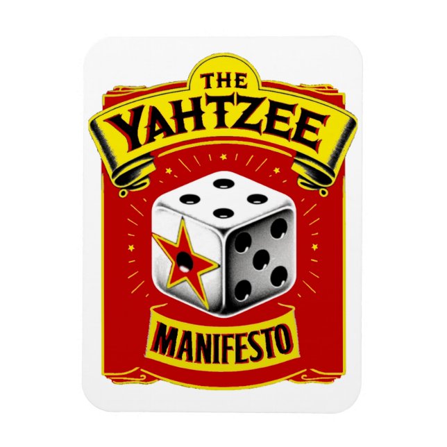 Yahtzee Manifesto Magnet (Vertikal)