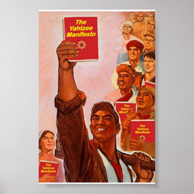 Yahtzee Manifesto Poster (Framsidan)