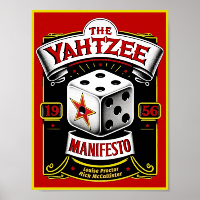 Yahtzee Manifesto Poster (Framsidan)