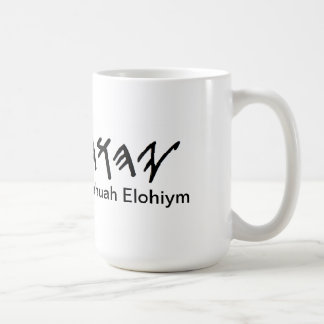 Yahuah Elohiym kaffemugg