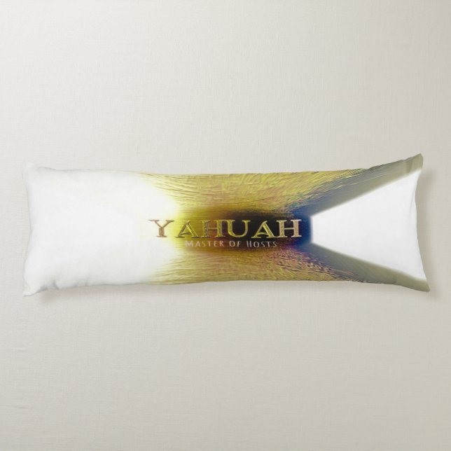 Yahuah-mästare i värdar 02-02 kroppskudde (Baksidan)