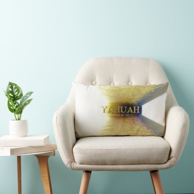 Yahuah-mästare i värdar 02-02 lumbarkudde (Stol)