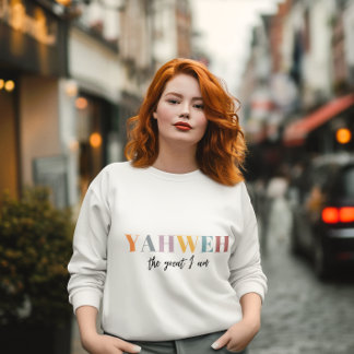 Yahweh Den Store Jag Är Kristna T Shirt