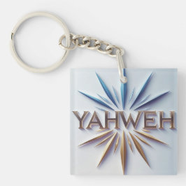 Yahweh & Dove Acrylic Keychain - Ai-design