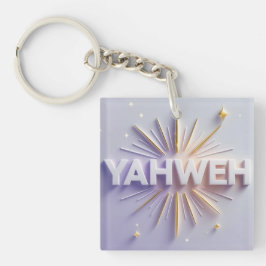 Yahweh Emblem Keychain - Ai design