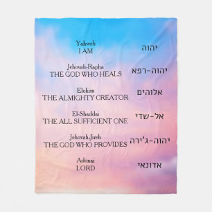 Yahweh Fleecefilt