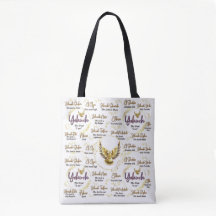 Yahweh-Namn of God Church Tote bag