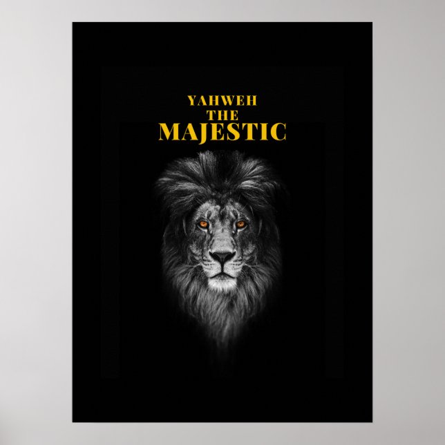 Yahweh the Majestic Poster (Framsidan)
