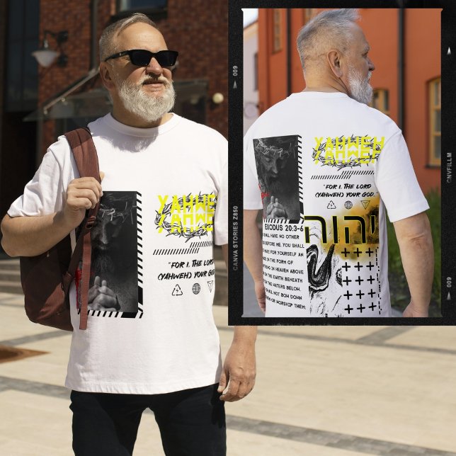 Yahwhs närvaro - Modern kristen T Shirt (Skapare uppladdad)