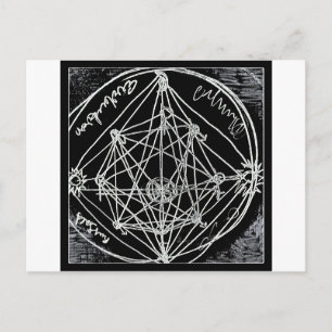 Yaie alchemical transmutation art vykort